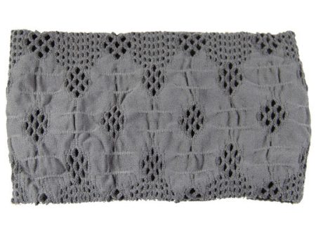 Honeycomb Stretch Headband - Dark Grey, 1 ct, DiPrima Beauty Online Hot Sale