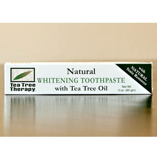 Natural Whitening Toothpaste, 3 oz, Tea Tree Therapy Sale