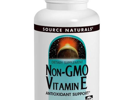 Vitamin E Non-GMO 400 IU, 60 Tablets, Source Naturals Fashion