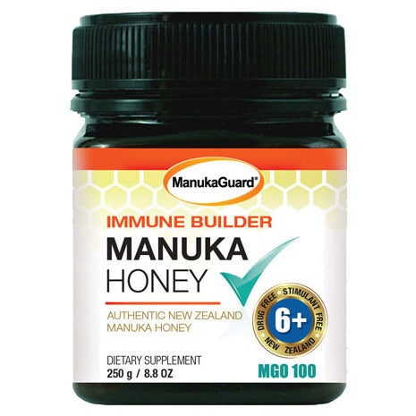 Immune Builder Manuka Honey, MGO 100, 8.8 oz, ManukaGuard Online now