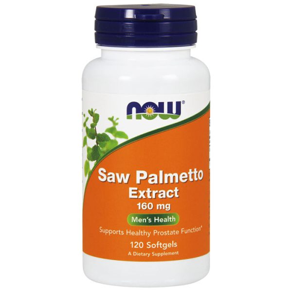 Saw Palmetto Extract 160 mg, 120 Softgels, NOW Foods Online