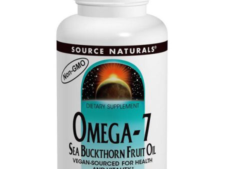 Omega-7 Sea Buckthorn Fruit Oil, 120 Softgels, Source Naturals Online Sale