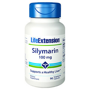 Silymarin 100 mg, 90 Vegetarian Capsules, Life Extension Fashion