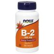 Vitamin B-2 (Riboflavin) 100mg 100 Caps, NOW Foods on Sale