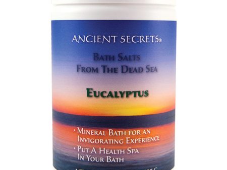 Aromatherapy Dead Sea Mineral Baths, Eucalyptus, 2 lb, Ancient Secrets Online Hot Sale