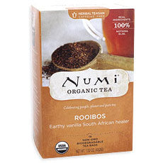 Rooibos Tea, Herbal Teasan, 18 Tea Bags, Numi Tea Hot on Sale