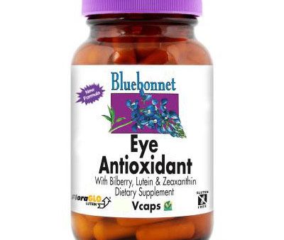 Eye Antioxidant with Bilberry, Lutein & Zeaxanthin, 120 Vcaps, Bluebonnet Nutrition Supply