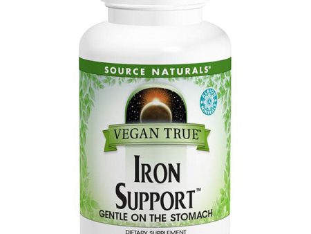 Vegan True Iron Support, 180 Tablets, Source Naturals Online now