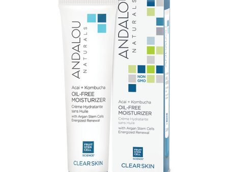 Acai + Kombucha Oil-Free Moisturizer, 2.1 oz, Andalou Naturals Online now