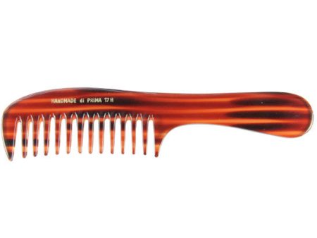 Handle Detangler Comb Handmade - Nutmeg, 1 ct, DiPrima Beauty For Cheap