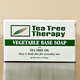 Vegetable Base Soap Bar, 3.5 oz, Tea Tree Therapy For Discount