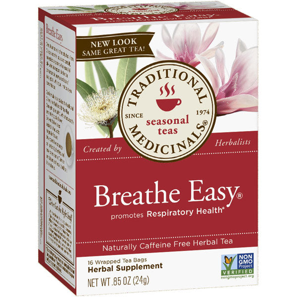 Breathe Easy Tea, 16 Tea Bags, Traditional Medicinals Teas on Sale