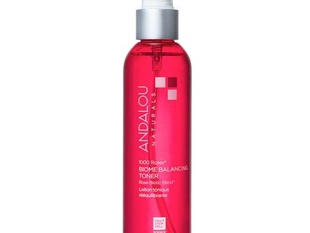 1000 Roses Biome Balancing Toner, 6 oz, Andalou Naturals Cheap