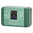 Triple Milled Soap Bar - Peppermint, 7 oz, One with Nature Dead Sea Mineral Soap Cheap