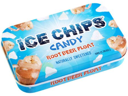 Ice Chips Root Beer Float Xylitol Candy, 1.76 oz (50 g) Hot on Sale