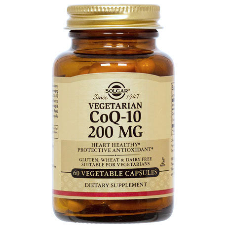 Vegetarian CoQ-10 200 mg, 60 Vegetable Capsules, Solgar Online now