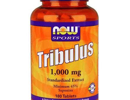 Tribulus 1000 mg, 45% Saponins, 180 Tablets, NOW Foods Online