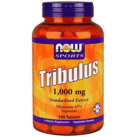 Tribulus 1000 mg, 45% Saponins, 180 Tablets, NOW Foods Online