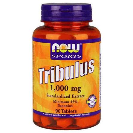 Tribulus 1000 mg, Standardized Extract, 90 Tablets, NOW Foods Hot on Sale