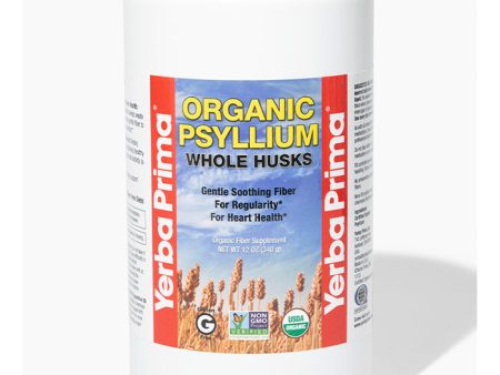 Organic Psyllium Whole Husks, 12 oz (340 g), Yerba Prima For Discount