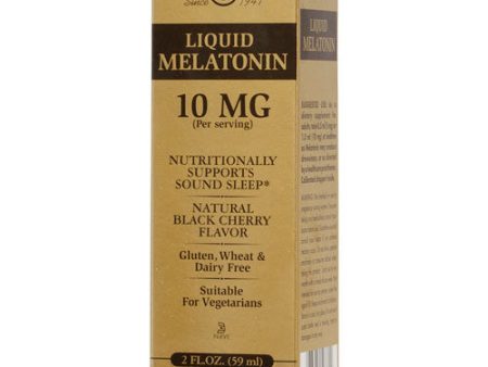 Liquid Melatonin - Natural Black Cherry Flavor, 2 oz, Solgar Online