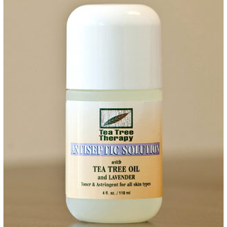 Antiseptic Solution, Skin Toner with Tea Tree Oil & Lavender, 4 oz, Tea Tree Therapy Discount