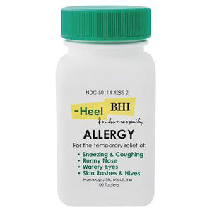 BHI Allergy Formula, 100 Tablets, MediNatura Supply