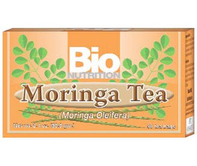 Moringa Tea (Moringa Oleifera), 30 Tea Bags, Bio Nutrition Inc. For Sale