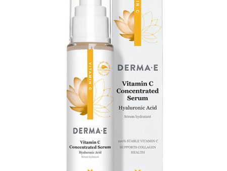 Derma E Vitamin C Concentrated Serum with Hyaluronic Acid, 2 oz Online Sale