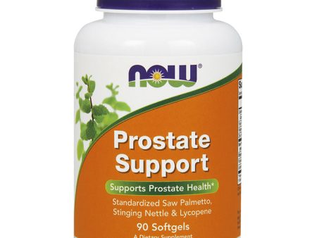 Prostate Support, With Saw Palmetto, Stinging Nettle & Lycopene, 90 Softgels, NOW Foods For Cheap