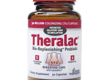 Theralac, Bio-Replenishing Probiotic, 30 Capsules, Master Supplements Supply