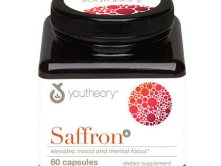 Youtheory Saffron, 60 Capsules, Nutrawise Corporation Cheap