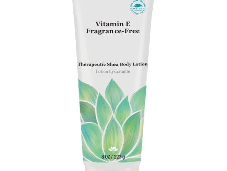 Derma E Vitamin E Therapeutic Shea Body Lotion, Fragrance-Free, 8 oz Sale