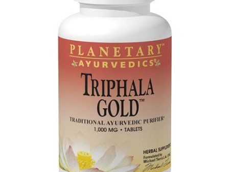 Planetary Ayurvedics Triphala Gold 550 mg, 120 Vegetarian Capsules, Planetary Herbals For Cheap