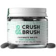 Crush & Brush Toothpaste Tablets, Mint Charcoal, 2.12 oz (80 Tablets), Nelson Naturals Hot on Sale