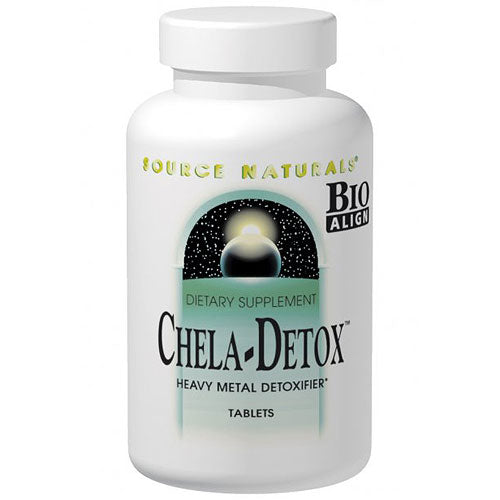 Chela-Detox, Heavy Metal Detoxifier, 30 Tablets, Source Naturals For Discount