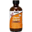 CoQ10 Liquid, 100 mg Coenzyme Q10 per Teaspoon, 4 oz, NOW Foods Cheap