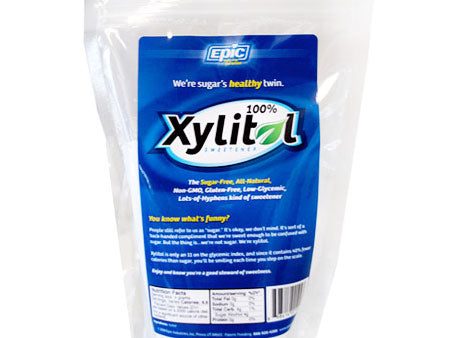 Xylitol Sweetener 100%, 1 lb, Epic Dental (Epic Xylitol) Online Sale