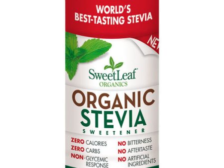 SweetLeaf Organic Stevia Sweetener Powder Shaker, 92 g, Wisdom Natural Brands Cheap