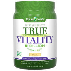 True Vitality Plant Protein Shake with DHA - Vanilla, 25.2 oz, Green Foods Corporation Online now