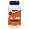 Vitamin C-500 with Rose Hips, 100 Tablets, NOW Foods For Discount