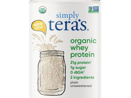 Organic Whey Protein - Plain Unsweetened, 12 oz, Simply Tera s Fashion