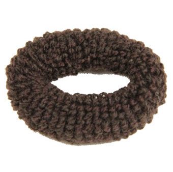 Hair Elastic Small - Beech - Brown, 3 ct, DiPrima Beauty Online