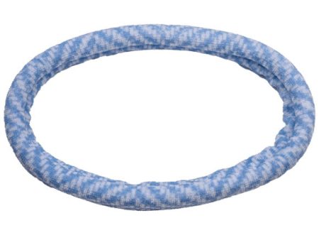 Hazel Hair Elastic - Medium - Denim, 2 ct Per Card, DiPrima Beauty Online