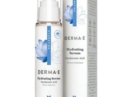 Derma E Hydrating Serum with Hyaluronic Acid, 2 oz Supply