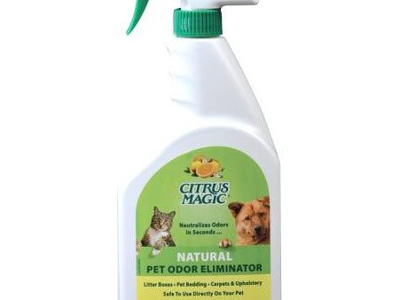 Pet Odor Eliminator Trigger Sprayer, 22 oz, Citrus Magic Discount