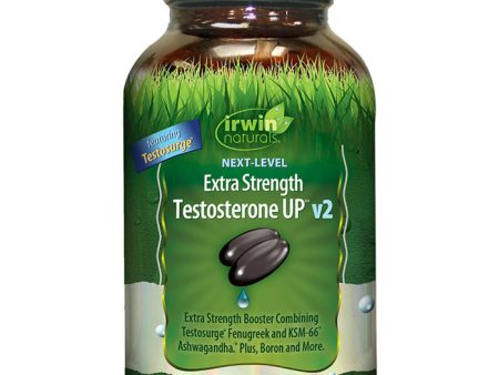 Next-Level Extra Strength Testosterone UP V2, 60 Liquid Soft-Gels, Irwin Naturals For Discount