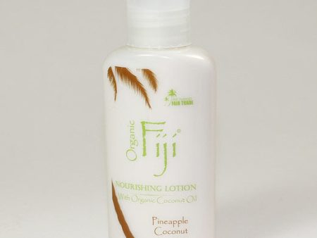 Pineapple Coconut Nourishing Lotion for Face & Body, Coconut Oil Moisturizer, 3 oz, Organic Fiji Fashion