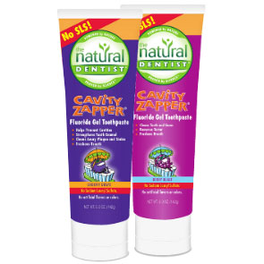 Cavity Zapper Anticavity Gel Toothpaste for Kids - Groovy Grape, 5 oz, Natural Dentist Fashion