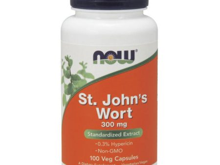 St. John s Wort 300 mg, 100 Veg Capsules, NOW Foods Fashion